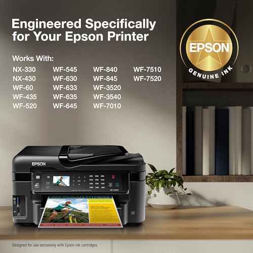 EPSON 126 DURABrite Ultra Ink Black Dual Cartridge For WF-3520, WF-3530, WF-3540, WF-520, WF-545, WF-630, WF-633, WF-635, WF-645, WF-7010, WF-7510, WF-7520, WF-840, WF-845 and other select models