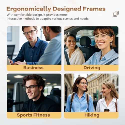 AI Translation Glasses, Wireless Bluetooth Real-Time Translation Glasses, Smart Simultaneous Interpretation Glasses, 150 Languages & Accents & 8 Offline Translation Packs