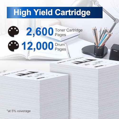 InkNI Compatible DR630 Drum TN660 Toner Cartridge Replacement for Brother DR630 TN660 TN630 High Yield Compatible for Brother HL-L2300D L2540DW L2320D L2360DW L2380DW L2700DW Printer (Black, 3-Pack)
