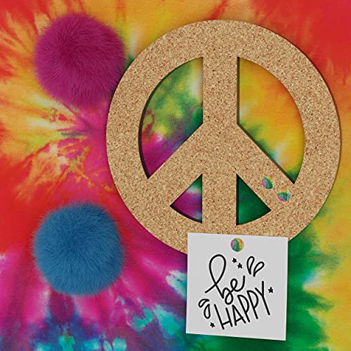 U Brands Locker Organizer Kit - 7-Piece Tie-Dye Locker Decor Set, Cute School Storage