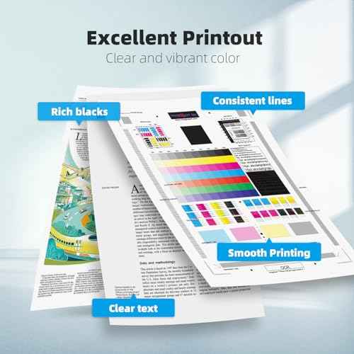 LC406XL Ink Cartridges High Yield Compatible for Brother LC406XL LC406 use with MFC-J4335DW MFC-J4535DW MFC-J5855DW MFC-J6555DW MFC-J6955DW Printer (Black, Cyan, Magenta, Yellow, 4 Pack)