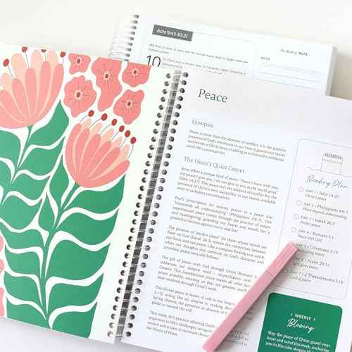 The Bible in a Year A 52-Week Study for Women, Spiral Bible In a Year 52 Week Study, Spiral Bible Study Guide, (A5 8.27 * 5.83in)