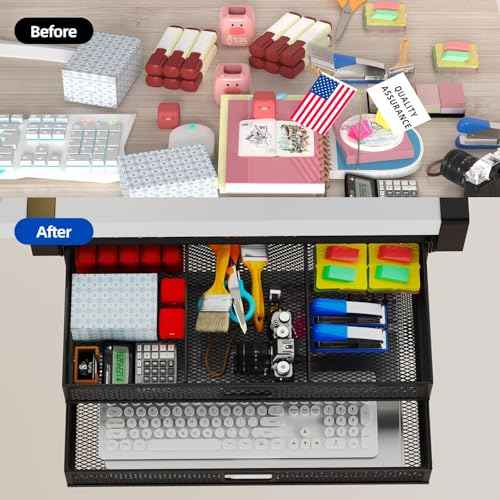 Desk Organizer Accessories Under Storage Drawer Organizers And Office Organization Shelf Drawers For Supply Keyboard Tray Slide Out Supplies Table Clamp On Attachment Side Cabinet Hanging Work