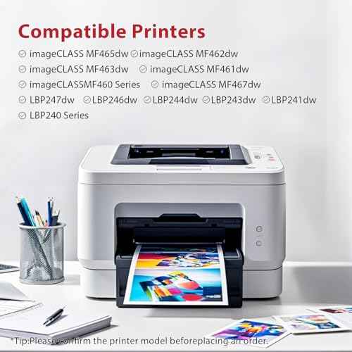 070 Toner Cartridge Compatible for Canon 070 070H Toner Cartridge CRG070 CRG070H for imageCLASS MF465dw MF462dw LBP246dw LBP247dw Printer High Yield 2,900 Pages 1 Pack