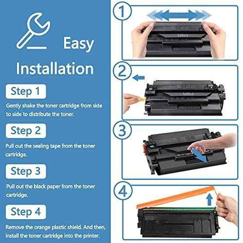 MxVol Compatible 121 Toner Cartridge Replacement for 121 CRG-121 3252C001 High Black 9,000 Pages use for imageCLASS D1620 D1650 Printer,1 Pack