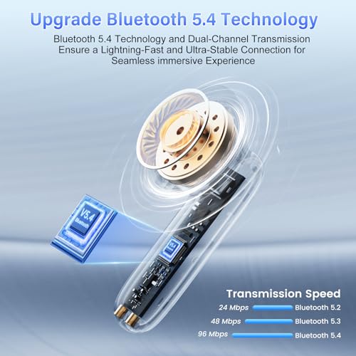 Dbasne AI Translation Earbuds with 164 Languages Bluetooth 5.4 Voice Translator