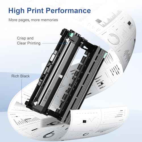 Compatible Drum Unit Replacement for Brother DR-630 DR 630 DR630 Drum Unit Compatible with DCP-L2520DW DCP-L2540DW HL-L2300D HL-L2305W HL-L2320D HL-L2340DW HL-L2680W Printer - 2 Pack