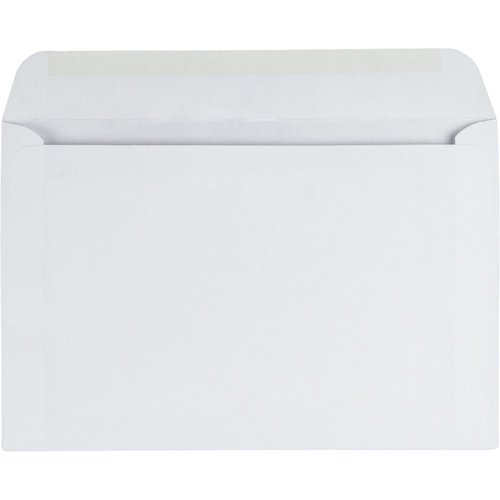 Quality Park Large Format/Catalog Envelopes, Gummed, White, 6 x 9, 500 per Box, (QUA37181)