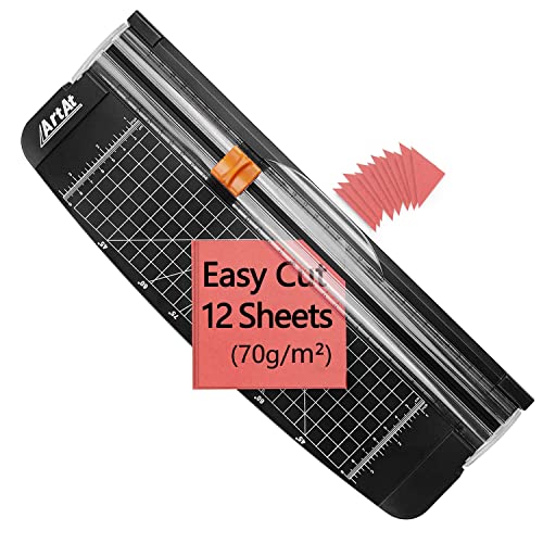 12-Inch Auto-Retractable Paper Cutter for A4 Crafts & Office Use