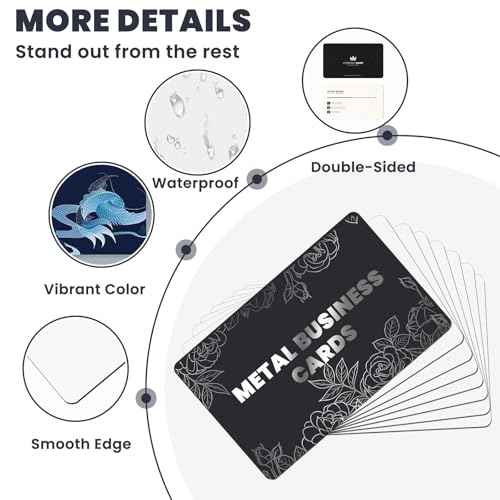 500 PCS Sublimation Business Card Blanks Bulk Metal Double Sided Aluminum Sublimation Card Blanks for Business Photo ID Badge Gifts 3.4 x 2.1 x 0.01 Inch