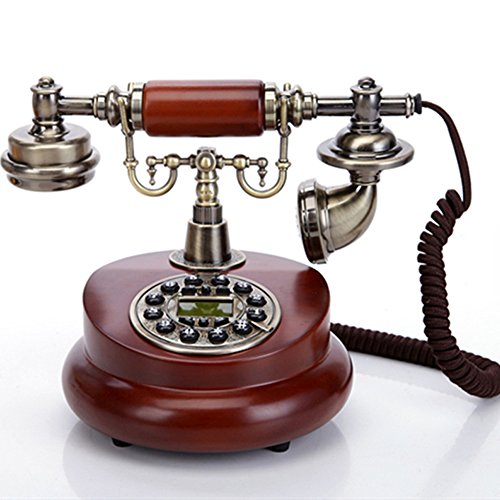 TelPal Classic Vintage Desktop Wired Office Telephone of 1950 Old Fashioned Antique Style Home Phone