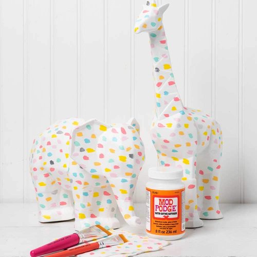 Mod Podge | Water-Based Sealer and Glue - Satin Finish, 8 oz, Clear for Crafting