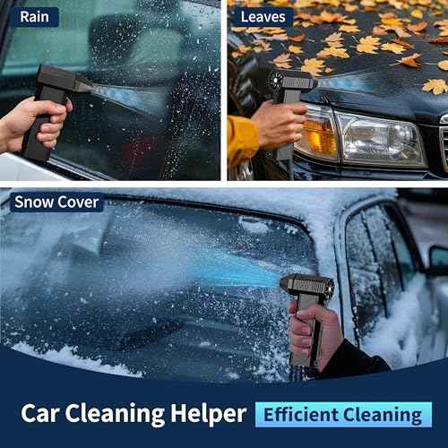 BlueBark Compressed Air Duster, 13,000 Rpm Air Duster, Replacement Of Compressed Can, Four Wind Speeds & Aviation Grade Alloy Fan Blade, Gifts For Men, For Car Accessories, Keyboard Cleaning