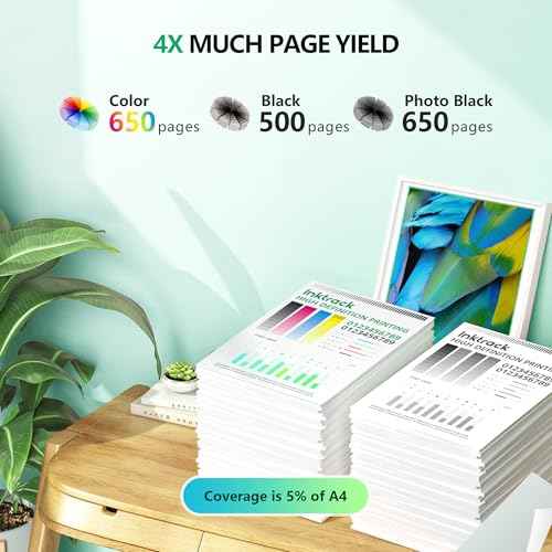 410XL Ink Cartridges 5 Pack Remanufactured for Epson 410 XL T410 T410XL Ink to use for Epson Expression XP-830 XP-7100 XP-640 XP-530 XP-630 XP-635 Printer(Black, Cyan, Magenta, Yellow, Photo Black)