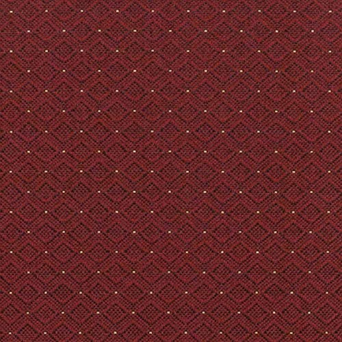 Flash Furniture HERCULES Series Crown Back Stacking Banquet Chair in Burgundy Patterned Fabric - Silver Vein Frame