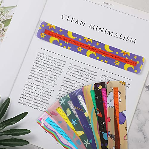 Censen Cute Style Guided Reading Highlight Strips - 2 Sets of 16, Bright Colorful Overlays for Kids & Students