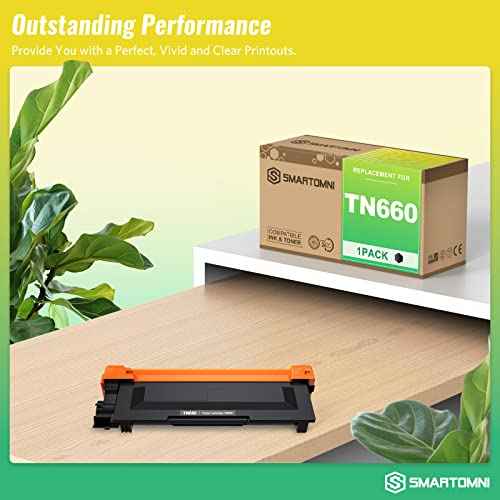 TN660 Compatible Toner Cartridge Replacement for Brother TN660 TN630 use for Brother DCP-L2500D L2305W HL-L2300D L2360DN MFC-L2680W L2705DW MFC L2740DW l2720DW Toner