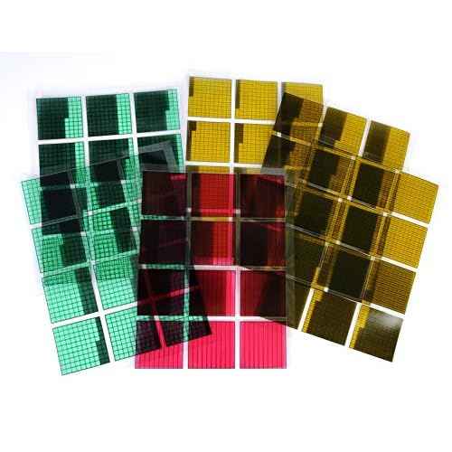 American Educational Decimal Squares Overhead Transparencies