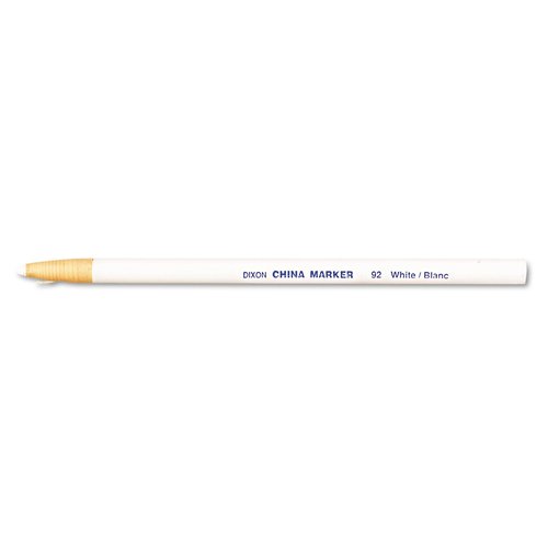 Dixon 00092 China Marker, White, Dozen