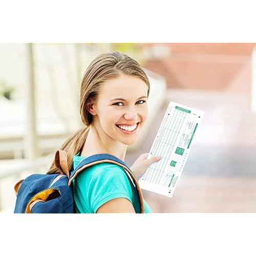 Official SCANTRON Brand 882-E Answer Sheet (100 Pack)