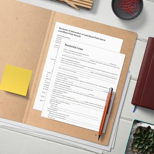 Residential Lease Agreement Forms with Rental Application & Instructions