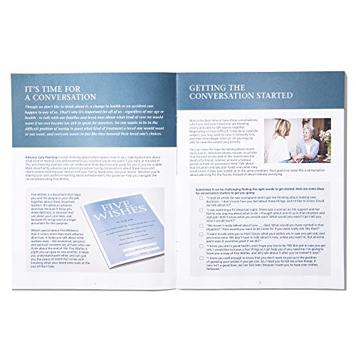 Five Wishes Advance Care Planning Kit – Living Will & Health Care Power of Attorney