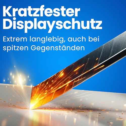 atFoliX Screen Protection Film compatible with Datalogic Memor 11 Screen Protector, ultra-clear FX Protective Film (2X)