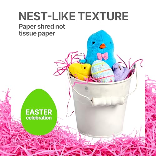 FRILLZ Paper Easter Grass Variety Pack – 12 oz (3 Colors) Realistic