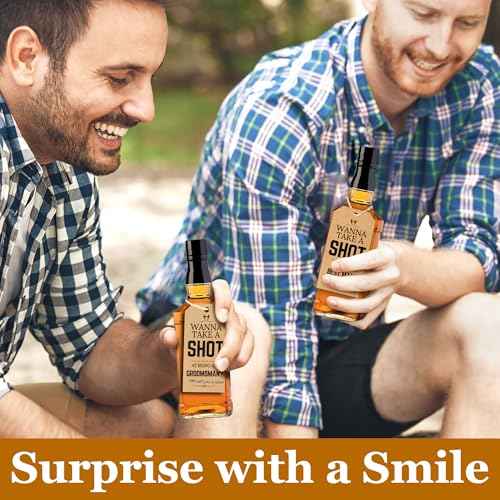 Groomsmen Proposal Gift - Wedding Groomsmen Gifts Set Of 8 Will You Be My Groomsman Cards, 2 Will You Be My Best Man Proposal Gifts, Groomsman Gifts Ideas Groomsmen Cards Take Shot Tag