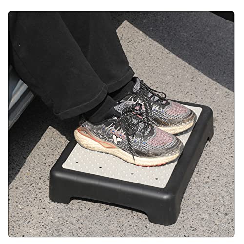Fotree 3.5-Inch High Step Stool - Indoor/Outdoor Portable Non-Slip Platform