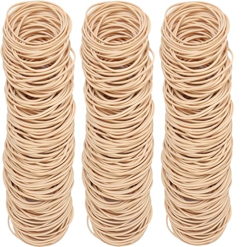Youowo Rubber Bands Size #19 Beige, 300pcs – Elastic Office & DIY Bands