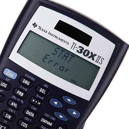 TI 30 XIIS Technical Scientific Calculator + WYNGS Protective Case Black