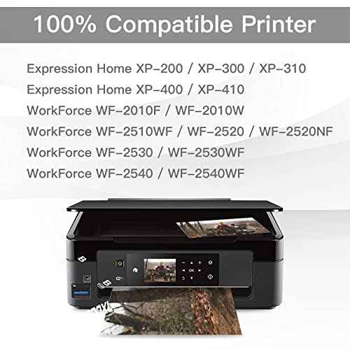 BeOne 200XL Remanufactured Ink Cartridge Replacement for Epson 200XL T200XL Compatible with Workforce WF-2520 WF-2530 WF-2540 Expression Home XP-200 XP-300 XP-410 (10-Pack; 4BK, 2C, 2M, 2Y)