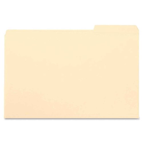Smead File Folder, Reinforced 1/3-Cut Tab, Right Position, Letter Size, Manila, 100 per Box (10337)