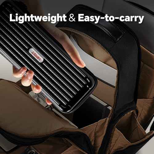 Portable Carrying Case Compatible MT610 / MT610 Pro Portable Thermal Printer, Storage Case for Thermal Printer and Accessories (Case Only), Black