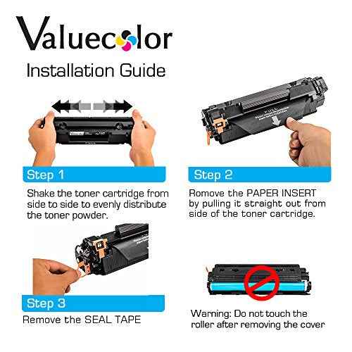 Valuecolor Compatible Toner Cartridge Replacement for Canon 137 crg137 Used in Canon ImageClass MF216N MF227DW MF229DW MF212W MF217W MF249dw MF244dw LBP151dw MF236n MF247dw (2 Black)