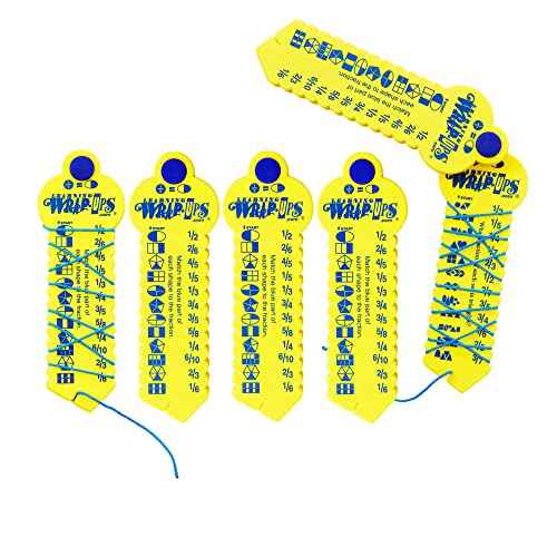 Learning Wrap-ups Fraction Kit with Self Correcting Math Problems
