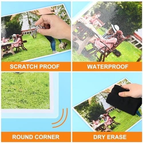 CAREGY Laminating Sheets - 100 Pack Clear Thermal Pouches for 11 x 17 Inch Sheets | 3 Mil Thickness