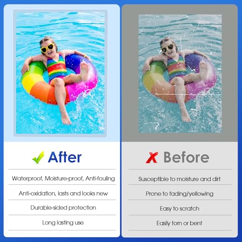 KTRIO 200 Pack 3 Mil Laminating Sheets for 8.5 x 11 Documents & Menus – Letter Size