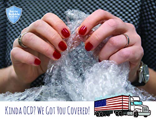 American Bubble Boy 700' Bubble Wrap - Heavy Duty Small Bubbles 3/16, Perforated Every 12", Bulk Packing for Moving & Shipping - Includes 4 Rolls