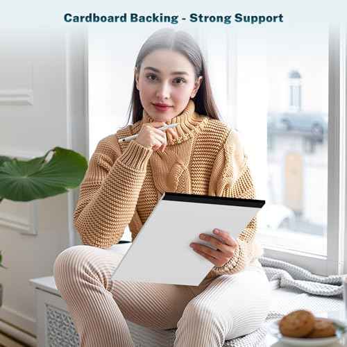 24 Pcs Legal Pads 8.5" x 11" College Ruled Note Pads 8.5 x 11.75 Inch Micro-Perforated Notepad 720 Sheets in Total Lined Writing Paper Notebook for Office, School Supplies & To-Do Lists 30 Sheets/Pad