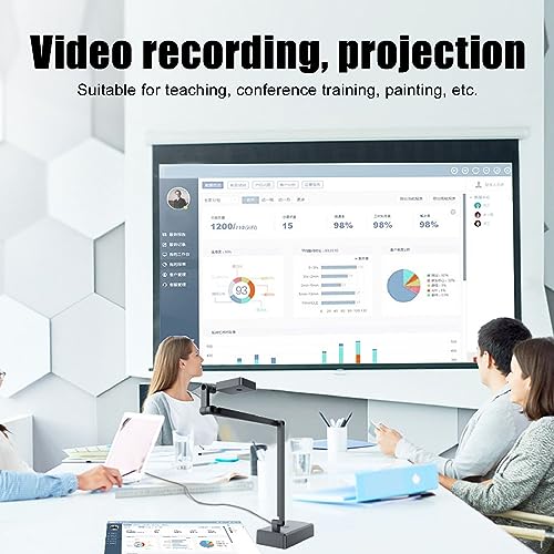 4K USB Document Camera with 16MP Auto Focus for Distance Learning & Web Conferencing