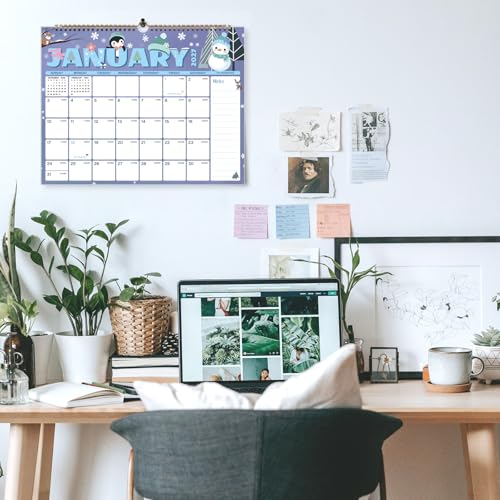 XISIDO Wall Calendar 2026-2027 Seasonal | 18-Month July 2026-Dec 2027, 14.8"x11.5"