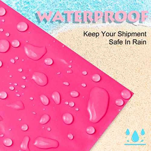 UCGOU Poly Mailers 19x24 Inch Hot Pink 100 Pack Extra Large Shipping Bags Strong Thick Mailing Envelopes Self Seal Adhesive Waterproof and Tear Proof Boutique Postal for Clothing Quilt and More