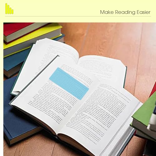 Winfox 14-Pack Colored Reading Highlight Strips with Line - Variation 2