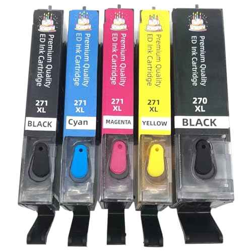 270XL 271XL 270 271 XL Refill Ink Cartridges Compatible for Pixma MG5720 MG5721 MG5722 MG6820 MG6821 MG6822 MG7720 TS9020 TS6020 TS8020 TS5020