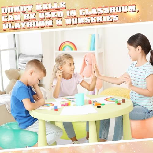 Libima 4Pcs Flexible Balance Ball Chairs for Classroom — Fresh Color