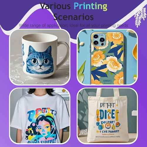 White DTF Ink 1000ML for DTF Printer Printhead L1800 ET-8550 P800 R1390 XP15000 XP600 DX5 i3200, High Fluidity Sediment-Free Premium DTF Transfer Ink for Heat Transfer Film T-Shirt Printing