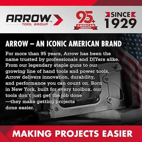 Arrow Electric Staple Gun Kit, Corded Stapler with 3750 Pieces T50 1/4", 3/8", 1/2" Staples, for Upholstery Professional and DIY Projects, T50ACD