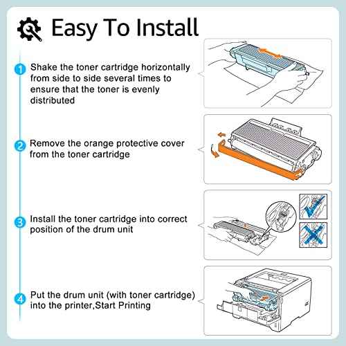 greencycle 2 Pack TN350 TN-350 Black Toner Cartridge Compatible for Brother HL-2070N HL-2040 MFC-7420 MFC-7820n intellifax-2820 Intellifax-2920 DCP-7020 MFC-7220 Laser Printers